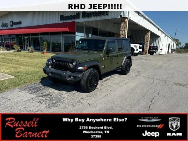 2021 Jeep Wrangler Unlimited Sport RHD 4X4