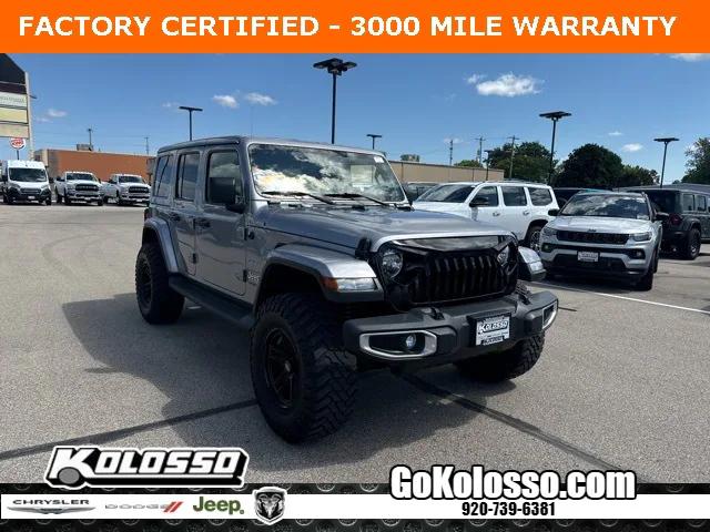 2018 Jeep Wrangler Unlimited Sahara 4x4