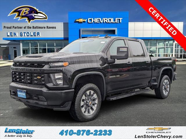 2021 Chevrolet Silverado 2500HD 4WD Crew Cab Standard Bed Custom