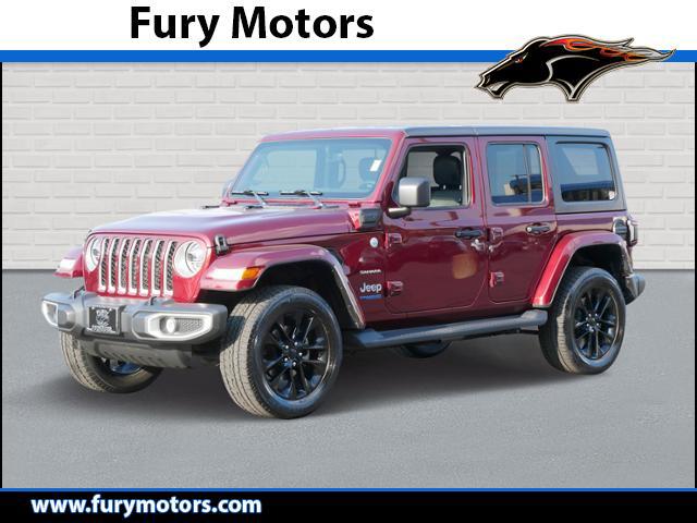2021 Jeep Wrangler 4xe Unlimited Sahara 4x4 for sale in South St. Paul, MN