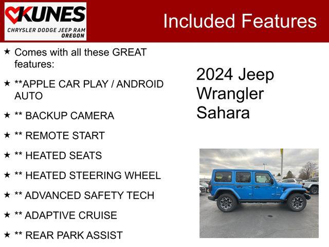 2024 Jeep Wrangler WRANGLER 4-DOOR SAHARA