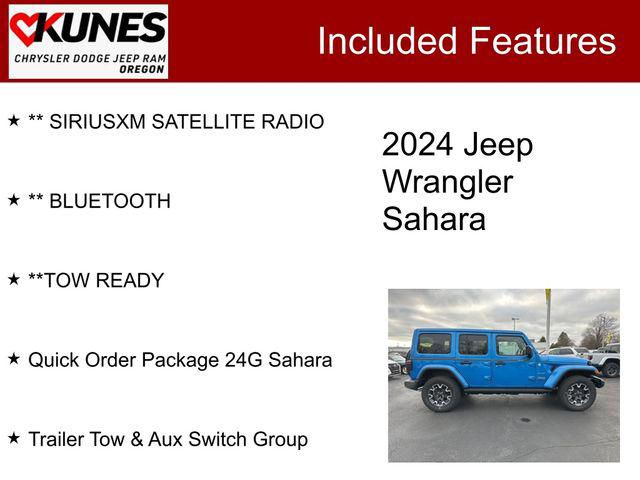 2024 Jeep Wrangler WRANGLER 4-DOOR SAHARA