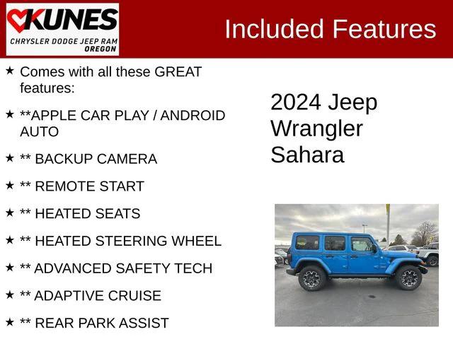 2024 Jeep Wrangler WRANGLER 4-DOOR SAHARA