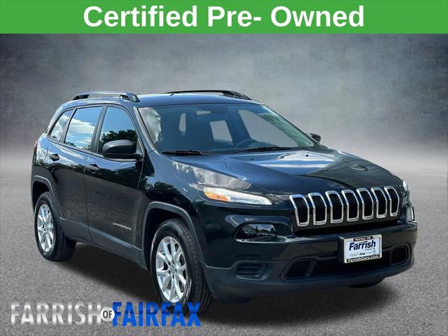 2016 Jeep Cherokee Sport