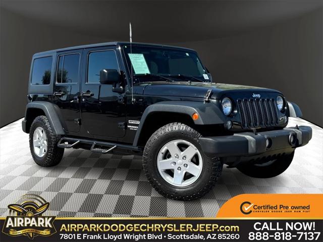 2016 Jeep Wrangler Unlimited Sport