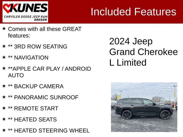2024 Jeep Grand Cherokee GRAND CHEROKEE L LIMITED 4X4