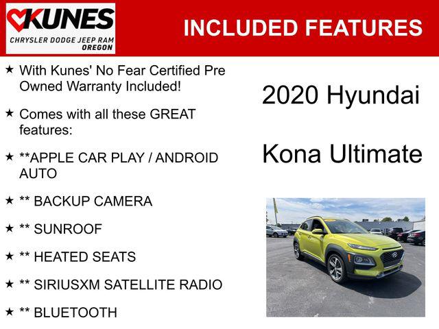 2020 Hyundai Kona Ultimate