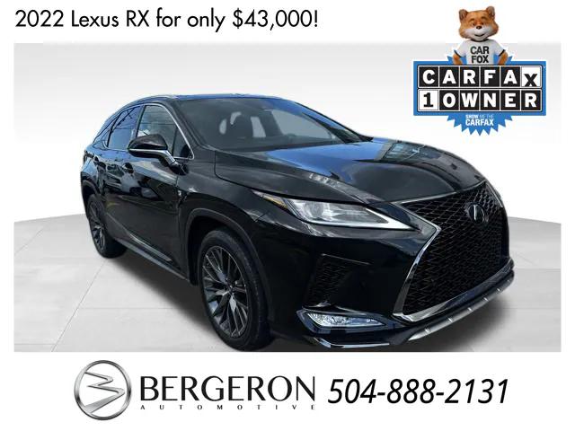 2022 Lexus RX 350 F SPORT Handling