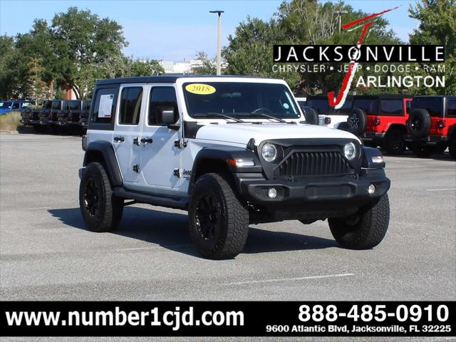 2018 Jeep Wrangler Unlimited Sport S 4x4