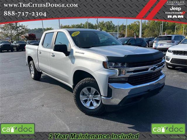 2021 Chevrolet Silverado 1500 4WD Crew Cab Short Bed LT