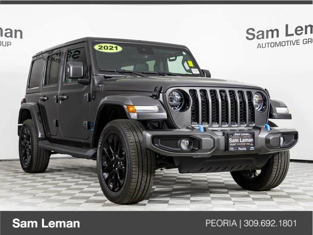 2021 Jeep Wrangler 4xe Unlimited High Altitude 4x4