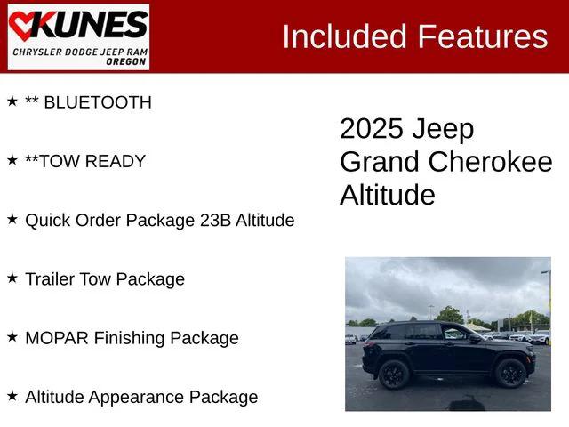 2025 Jeep Grand Cherokee GRAND CHEROKEE ALTITUDE 4X4