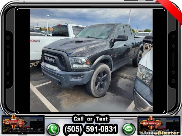 2019 RAM 1500 Classic Warlock Quad Cab 4x4 64 Box