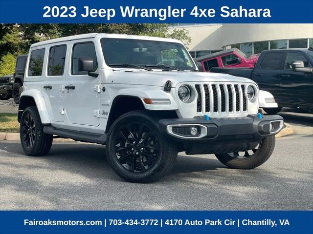 2023 Jeep Wrangler 4xe Sahara 4x4