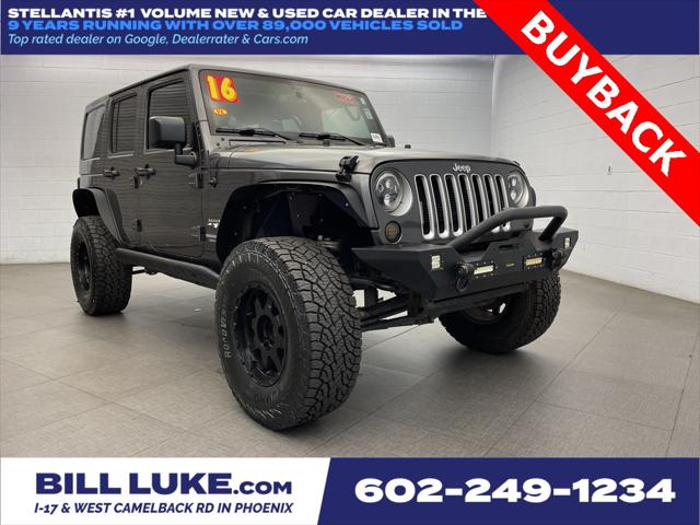 2016 Jeep Wrangler Unlimited Sahara