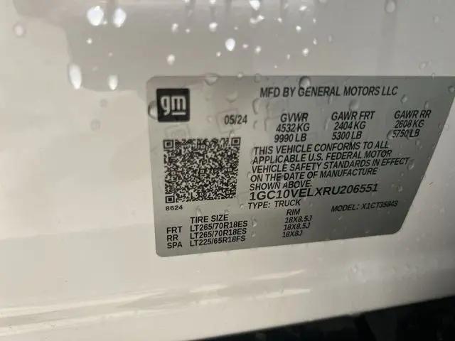 2024 Chevrolet Silverado EV Work Truck