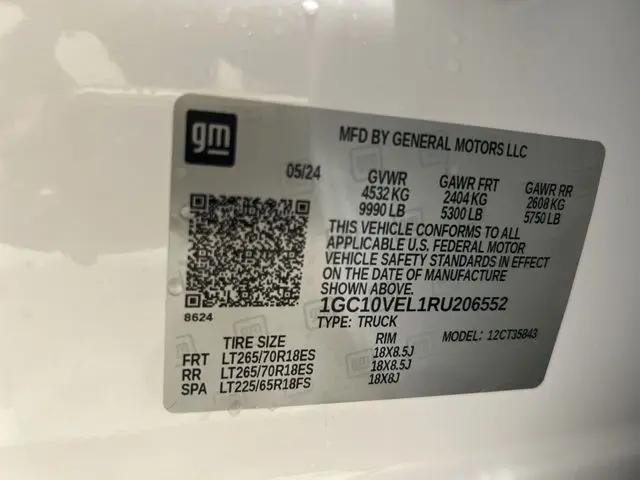 2024 Chevrolet Silverado EV Work Truck