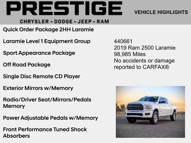 2019 RAM 2500 Laramie Mega Cab 4x4 64 Box