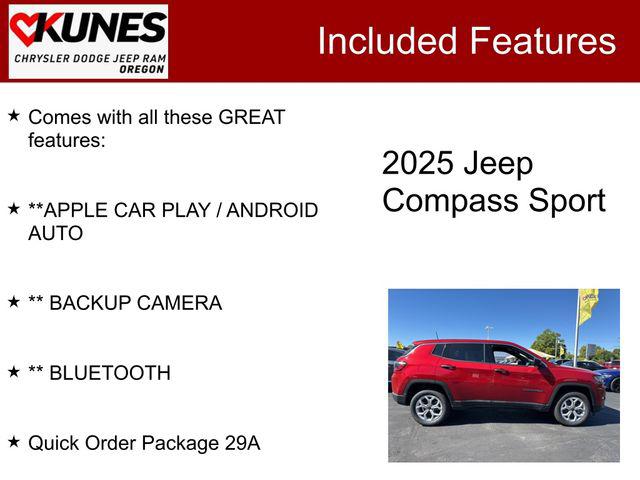 2025 Jeep Compass COMPASS SPORT 4X4