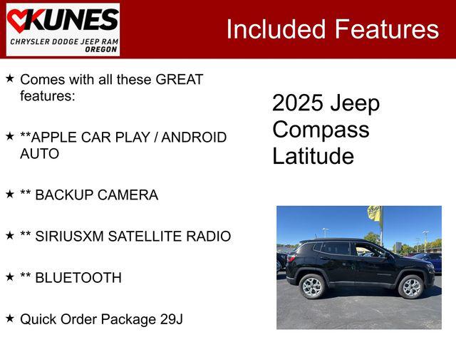 2025 Jeep Compass COMPASS LATITUDE 4X4