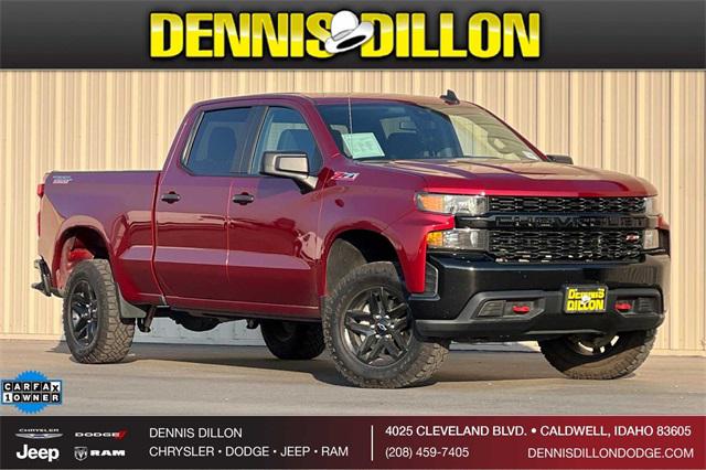 2021 Chevrolet Silverado 1500 4WD Crew Cab Standard Bed Custom Trail Boss