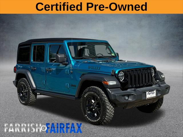 2020 Jeep Wrangler Unlimited Willys 4X4