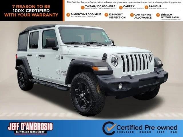 2020 Jeep Wrangler Unlimited Sport S 4X4