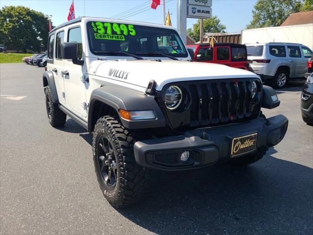 2021 Jeep Wrangler Unlimited Willys 4x4