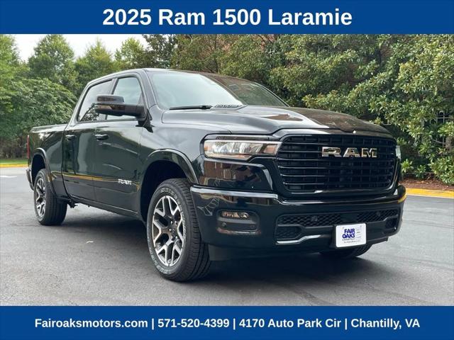 2025 RAM Ram 1500 RAM 1500 LARAMIE CREW CAB 4X4 64 BOX