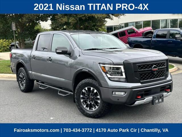 2021 Nissan TITAN Crew Cab PRO-4X 4x4