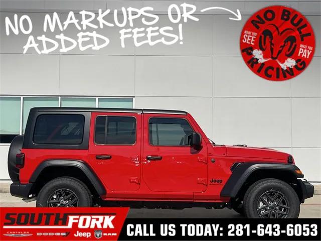 2024 Jeep Wrangler WRANGLER 4-DOOR SPORT S