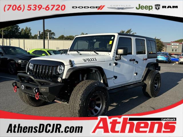 2016 Jeep Wrangler Unlimited Willys Wheeler 2016 Jeep Wrangler Unlimited Willys Wheeler