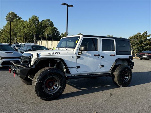 2016 Jeep Wrangler Unlimited Willys Wheeler 2016 Jeep Wrangler Unlimited Willys Wheeler