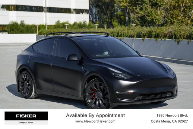 Used 2022 Tesla Model Y Performance with VIN 7SAYGDEF2NF337591 for sale in Costa Mesa, CA