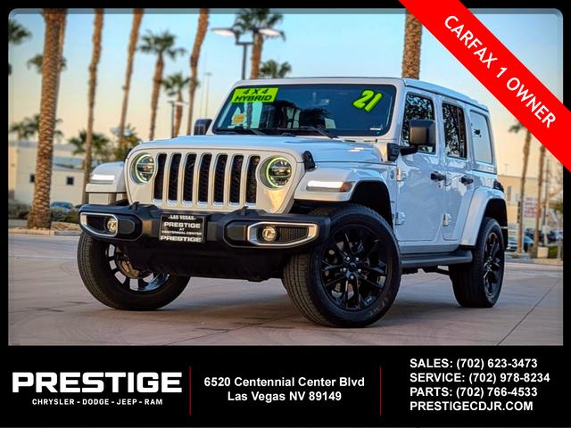 2021 Jeep Wrangler 4xe Unlimited Sahara 4x4