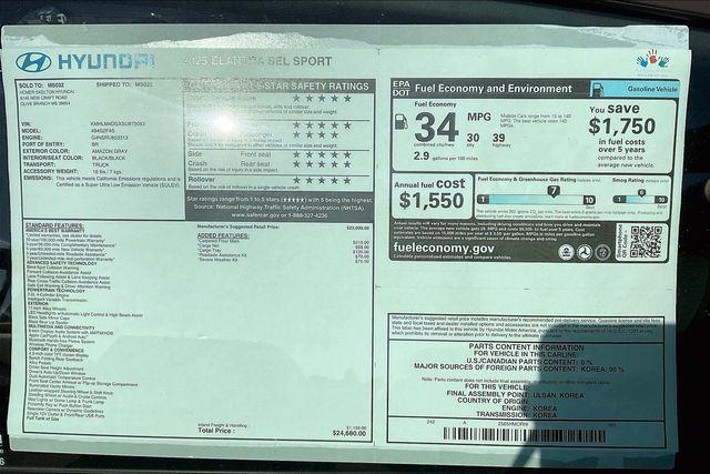 New 2025 Hyundai Elantra For Sale in Olive Branch, MS