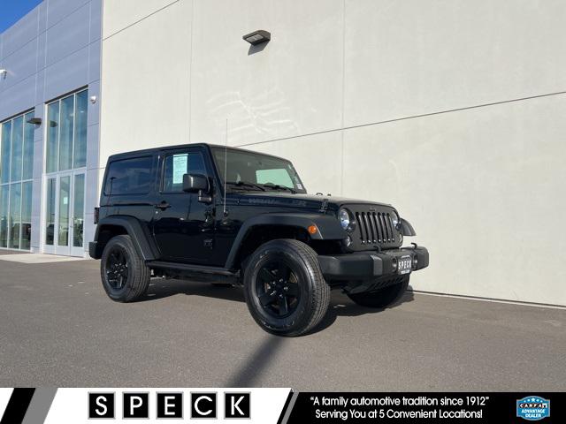 2016 Jeep Wrangler Black Bear