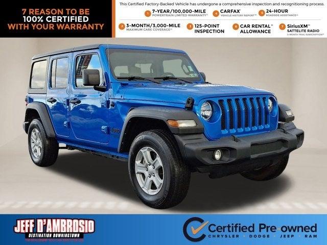 2021 Jeep Wrangler Unlimited Sport S 4x4