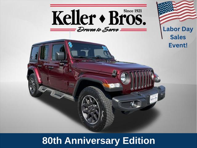 2021 Jeep Wrangler Unlimited 80th Anniversary 4x4