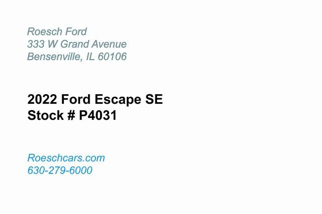 2022 Ford Escape SE