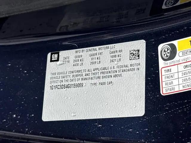 2016 Chevrolet Camaro 2LT