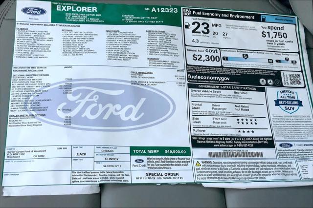 New 2025 Ford Explorer For Sale in Lubbock, TX