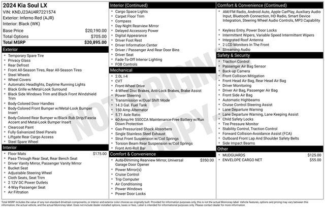 2024 Kia Soul LX