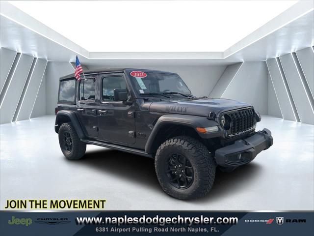 2024 Jeep Wrangler 4-Door Willys 4x4