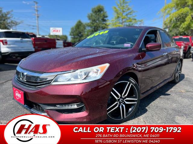 2017 Honda Accord Sport SE for sale in Brunswick, ME