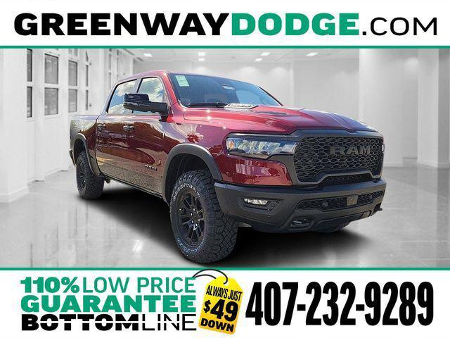 2025 RAM Ram 1500 RAM 1500 REBEL CREW CAB 4X4 57 BOX