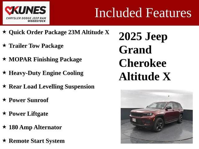 2025 Jeep Grand Cherokee GRAND CHEROKEE ALTITUDE X 4X4