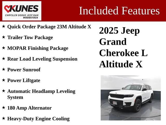 2025 Jeep Grand Cherokee GRAND CHEROKEE L ALTITUDE X 4X4