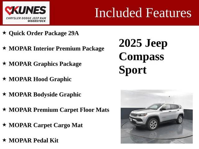 2025 Jeep Compass COMPASS SPORT 4X4