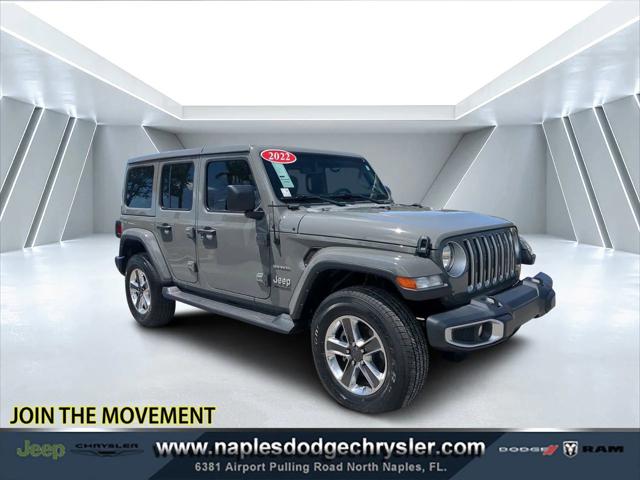 2022 Jeep Wrangler Unlimited Sahara 4x4